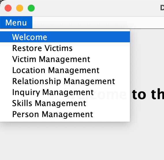 Navigation menu